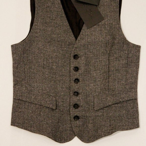 Rag & Bone Grosvenor Waist Coat Vest - Picture 5 of 5